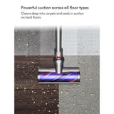 Dyson V8 Advanced Cordless Vacuum Cleaner In Silver/Nickel
