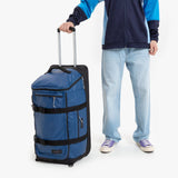 Eastpak Perce Wheel M Travel Bag In Tarp Peony