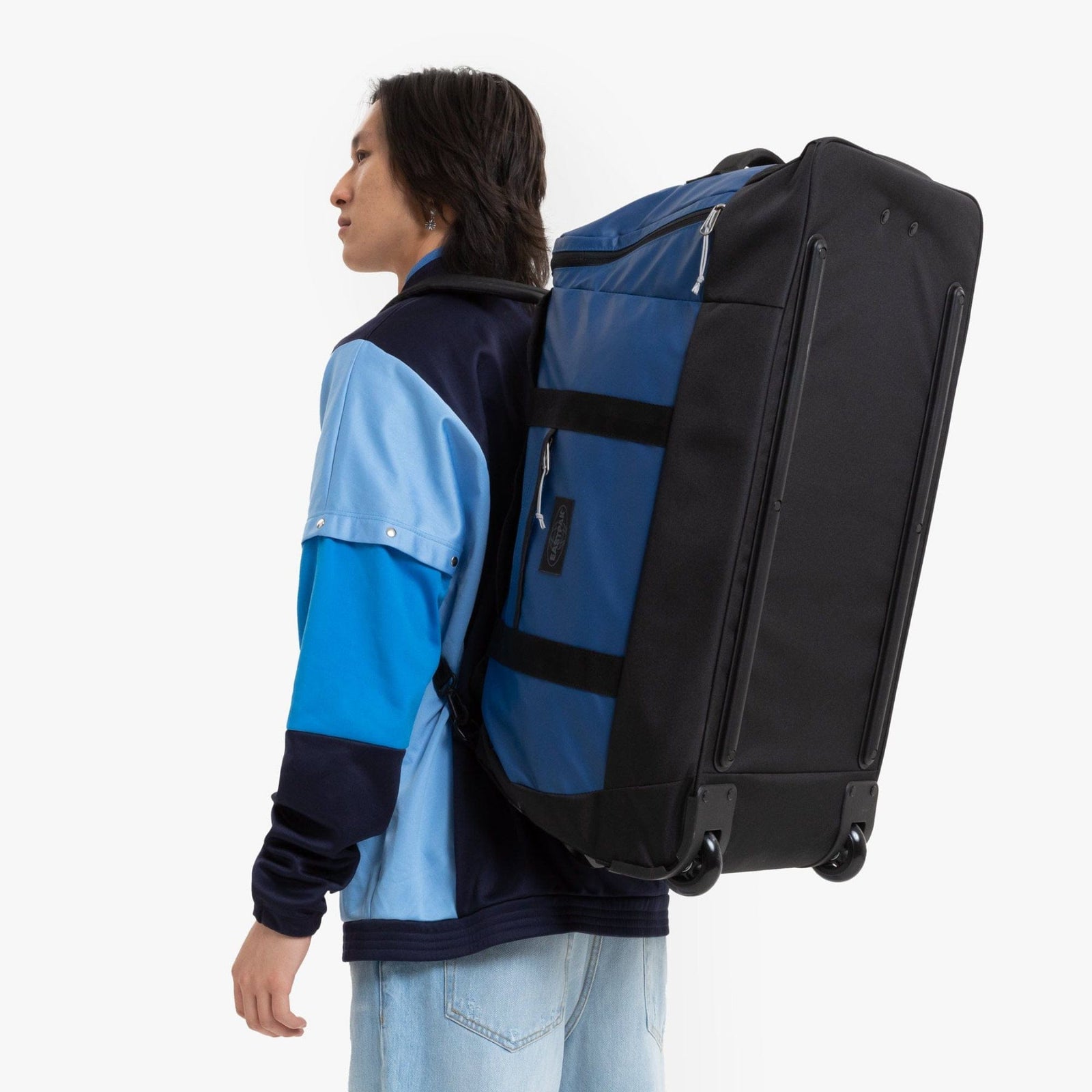perce wheel l tarp peony Eastpak Perce Wheel M Travel Bag In Tarp Peony