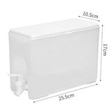 Eddingtons Fridge Drinks Dispenser With Lid 3.5L