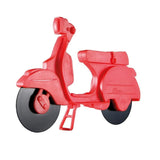 Eddingtons Pizza Scooter Cutter In Red