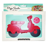 Eddingtons Pizza Scooter Cutter In Red