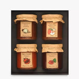 Edinburgh Preserves Gift Pack 4 Chutney & Relish For Meat & Cheese