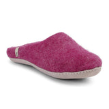 Egos Mule Wool Slippers Pink