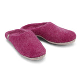 Egos Mule Wool Slippers Pink