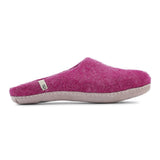 Egos Mule Wool Slippers Pink
