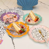 Eleanor Bowmer Set Of Four Scalloped Cake Plates