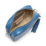 Elie Beaumont Camera Bag in Denim Blue
