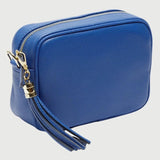 Elie Beaumont Crossbody Camera Bag Midnight Blue Star Strap