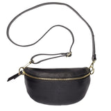 Elie Beaumont Crossbody Sling Bag in Black
