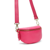 Elie Beaumont Crossbody Sling Bag Cerise Pink