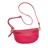 Elie Beaumont Crossbody Sling Bag Cerise Pink