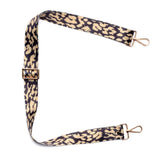 Elie Beaumont Crossbody Strap In Leopard