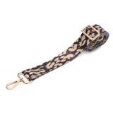 Elie Beaumont Crossbody Strap In Leopard