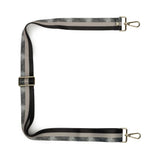Elie Beaumont Crossbody Strap In Python Stripe