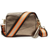 Elie Beaumont Gold Camera Bag