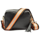 Elie Beaumont Orange Black Strap