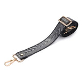Elie Beaumont Silver Chevron Strap