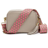Elie Beaumont Stone Camera Bag Peacock Strap