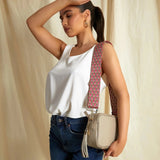 Elie Beaumont Stone Camera Bag Peacock Strap