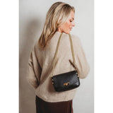 Elie Beaumont Twist Clasp In Black