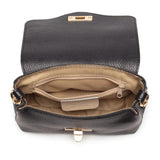 Elie Beaumont Twist Clasp In Black