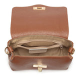 Elie Beaumont Twist Clasp In Tan