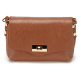 Elie Beaumont Twist Clasp In Tan