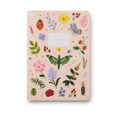 Rifle Paper Co Curio stitched notebooks