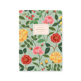 Rifle Paper Co. Roses Set of 3 Stitched Notebooks
