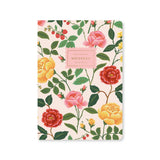 Rifle Paper Co. Roses Set of 3 Stitched Notebooks
