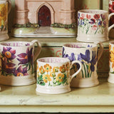 Emma Bridgewater Flowers Blue Iris Half Pint Mug