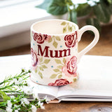 Emma Bridgewater Pink Rose Mum Half Pint Mug