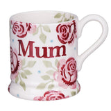 Emma Bridgewater Pink Rose Mum Half Pint Mug