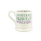 Emma Bridgewater Purple Toast Change Our World 1/2 Pint Mug