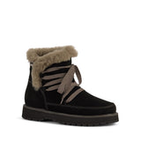 EMU Australia Thorsby Black Boots All Weather Waterproof Lace Up Boot In Black