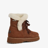 EMU Australia Thorsby Black Boots All Weather Waterproof Lace Up Boot In Oak