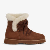 EMU Australia Thorsby Black Boots All Weather Waterproof Lace Up Boot In Oak