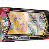 Pokémon TCG: Iono’s Bellibolt ex Premium Collection (1 full-art foil promo card, 6 booster packs & acrylic standees)