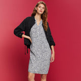 Esprit Airy dress with all-over pattern
