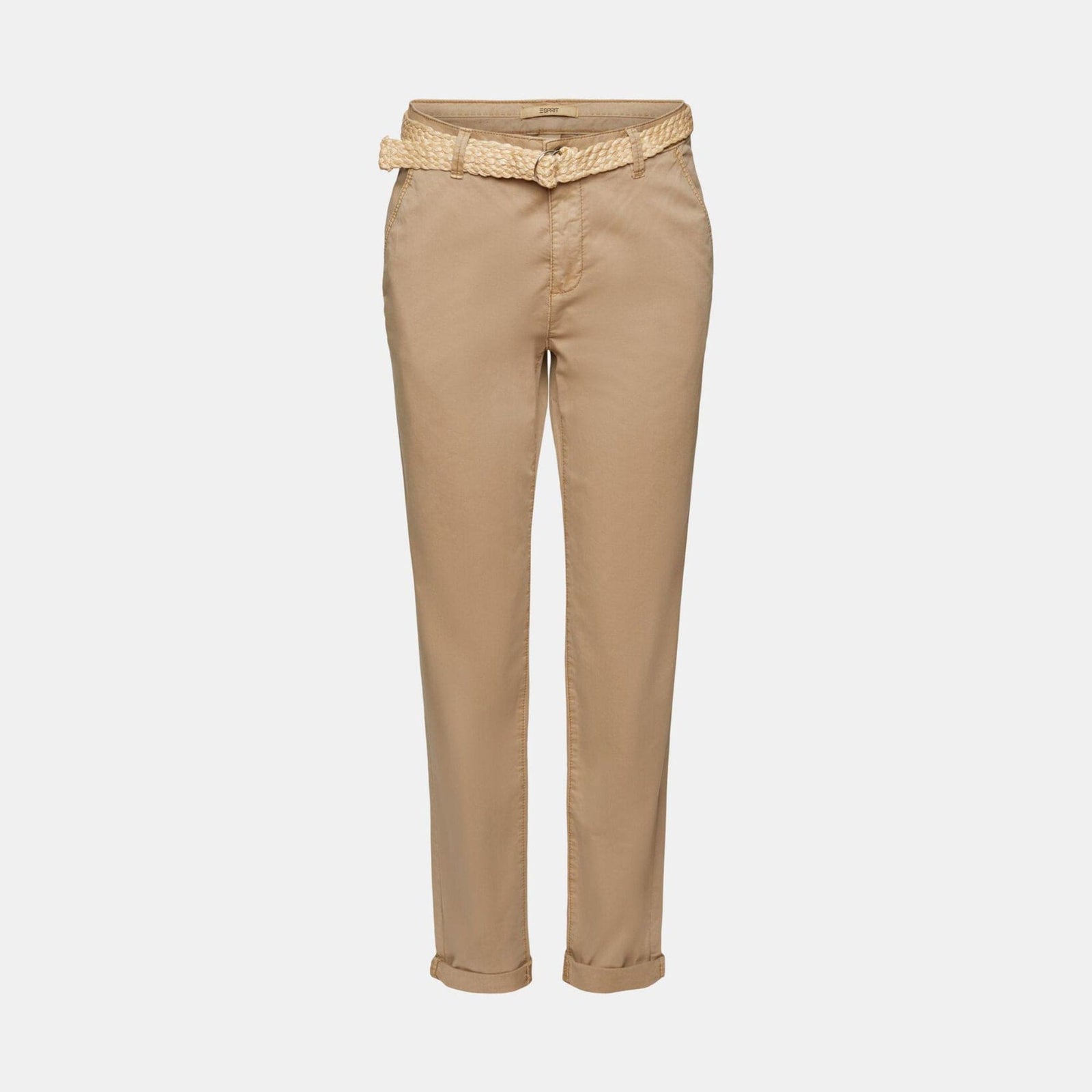 Esprit Belted Chino in Taupe