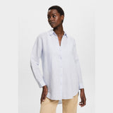 Esprit Blended linen blouse Blue