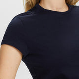 Esprit Crewneck T-shirt 100% cotton in Navy