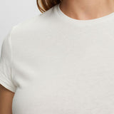 Esprit Crewneck T-shirt 100% cotton in Off White