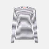 Esprit Long Sleeve Top With a Scalloped Neck