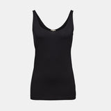 Esprit Organic cotton vest top Black