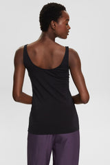 Esprit Organic cotton vest top Black