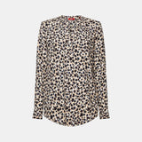 Esprit Patterned Blouse in Sand