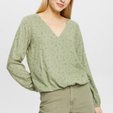 Esprit Patterned blouse, LENZING™ ECOVERO™