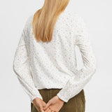 Esprit Patterned Blouse Off White